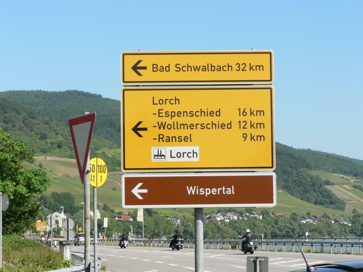 Gaestehaus Cheval Blanc Lorch am Rhein Esterno foto